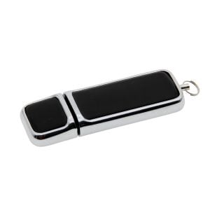 L006 Leather Metal Frame USB Flash Drive